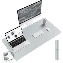 YSAGi Schreibtischunterlage Mauspad Leder Wildleder