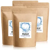 Wark24 Kernseife geraspelt 4 x 1kg im Beutel, Seifenflocken ohne Palmöl, Farb- und Konservierungsstoffe, umweltfreundliche Seife für empfindliche Haut