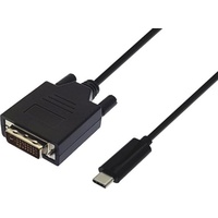 M-Cab DVI + USB DVI-Kabel m DVI-D + USB Schwarz