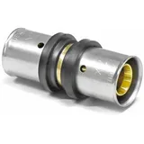 Pipetec Press-Kupplung 16x2 PFK1616 DVGW, TH+U Pressfitting Presskupplung 16 x 2