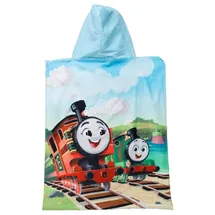 OEM Thomas And Friends Badeponcho für Kinder Hochwertiger Frottee aus 100 % Baumwolle