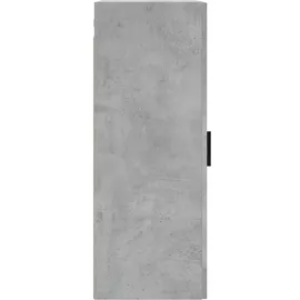 vidaXL Wandschrank Betongrau 34,5x34x90 cm