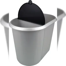 Helit Duo-System 20 l Schwarz, Silber