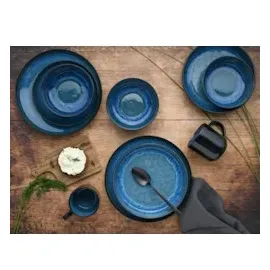 CreaTable Nordic Fjord Kombiservice 16-tlg. blau