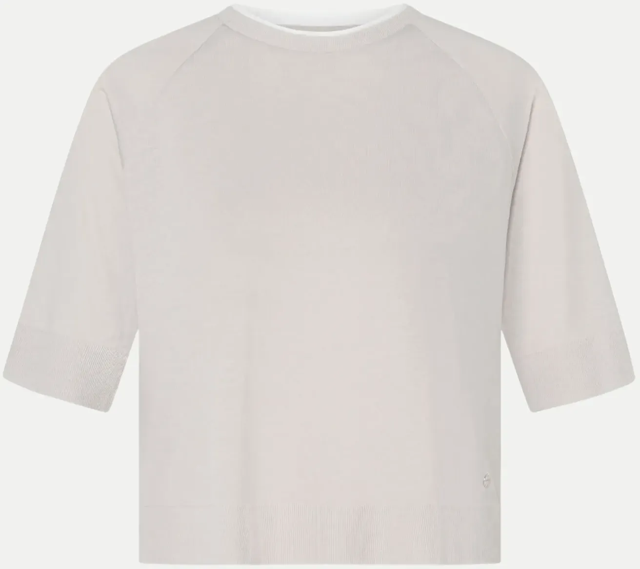 Cropped Shirt Beige 44