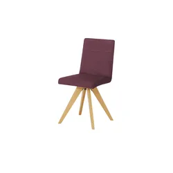 Woodford Esszimmerstuhl mit Massivholzgestell Scala , rot , Maße (cm): B: 45 H: 89 T: 46.0