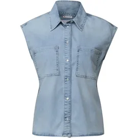 STREET ONE Jeansbluse Blau 38