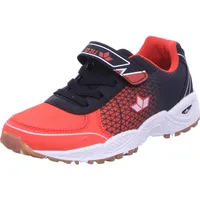 LICO Noa VS Hallenturnschuhe, Rot/Schwarz/Weiss, 36 EU