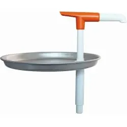 SCHNEIDER Deckel inkl. Pumpe, Aluminium 154702 , Durchmesser: 280 mm
