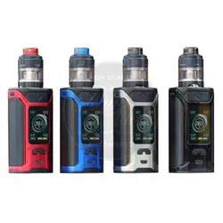 Wismec Sinuous Ravage 230 4ml 200W TC Kit Silber