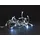 Vellight LED Lichterkette 2 m 20 LEDs Kaltweiß