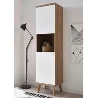 Andas Vitrine »Merle«, Scandi Design, Höhe 197 cm weiß