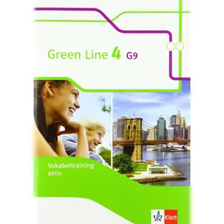 Green Line 4 G9: Vokabeltraining aktiv, Arbeitsheft Klasse 8 (Green Line G9. Ausgabe ab 2015)