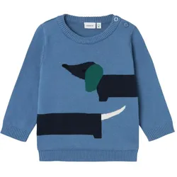 NAME IT NBMKAVIN LS KNIT Blau