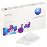 CooperVision Biofinity Spheric Jahreslinsen weich, 3 Stück / BC 8.6 mm / DIA 14.0 mm / -6.5 Dioptrien