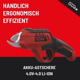 Güde Akku-Astschere GAS 4.0V-4.0 ohne Akku