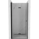 Mexen Lima Faltduschtür 120 cm, Transparent, Schwarz - 856-120-000-70-00