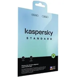 Kaspersky Lab Antivirenprogramm Standard 1 Gerät 12 Monate ML Win Android iOS