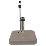 Liro Schirmständer Mini Plus 45 kg Kunststoff 50 x 50 cm Grau