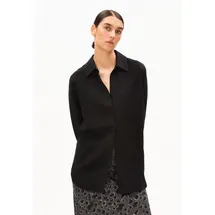 ARMEDANGELS Langarmbluse LINEN BLEND schwarz M