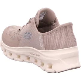 SKECHERS Glide-Step Pro Taupe Mesh / Silver Trim 41