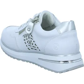 REMONTE Sneaker in Weiß/Silber | Gr.: 42