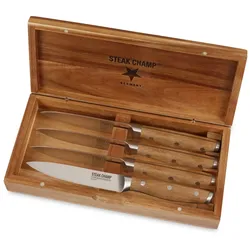 Steak Champ Gourmet Steakmesser Set