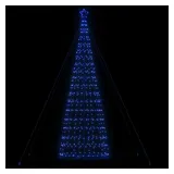 vidaXL LED Weihnachtsbaum 1534 LEDs Blau 503 cm 4016458