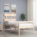 Seniorenbett Mit Kopfteil Massivholz