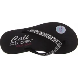 SKECHERS Damen Pantolette Butterfly Garden schwarz, 40