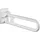 Normbau Stützklappgriff Normbau aus Nylon weiß 850 mm Wandstützgriff