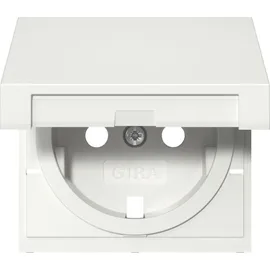 Gira Klappdeckel 492203 Weiß