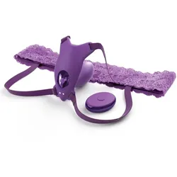 Pipedream Fantasy For Her Ultimate G-Spot Butterfly Strap-On Höschen mit Vibrator 9.7 cm
