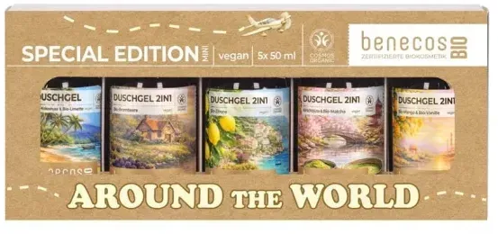 benecos Around The World Duschgele (Reiseset)