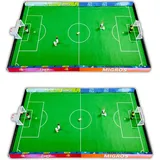 Tipp-Kick 2er Set Tipp-Kick Mania Migros Edition Tischfußball inkl. 4 Kicker & Torwart Tischfussballspiel Tisch Fußball Spiel