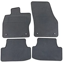 PETEX Fußmattensatz schwarz - vorbereitet für Befestigungssystem  SEAT 81710