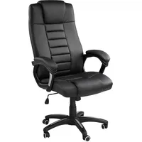Tectake Chefsessel schwarz