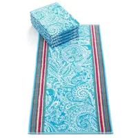 BASSETTI NOTO Handtuch aus 100% Baumwolle in der Farbe Türkis T1, Maße: 50x100 cm - 9322130