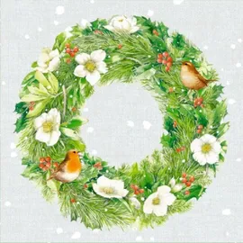 Coppenrath Verlag Wand-Adventskalender – Wintermorgen mit Rotkehlchen