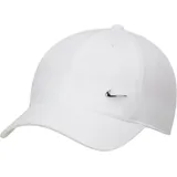 Nike Herren Df Club Baseballkappe, White/Metallic Silver, S/M