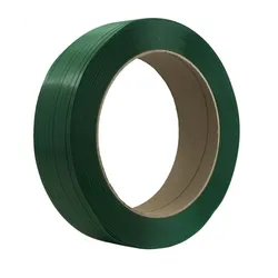 KK Verpackungen 1 Rolle PET Umreifungsband Grün Band 16 mm x 0,80 mm 1300 m 430 KG Kern 406 mm