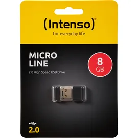 Intenso Micro Line 8GB schwarz
