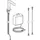 Geberit Brenta Sensor-Armatur inkl. AP-Funktionsbox, Mischer chrom 116.172.21.1