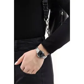 Casio Collection LTP-V004D-1BUDF Damenuhr - Schwarz/Silber