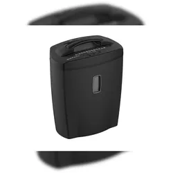 GENIE 580 Aktenvernichter 10 Blatt Partikelschnitt und CD Vernichtung schwarz
