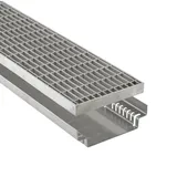 Fassadenrinne DW Drain Stahl verzinkt (B= 140 mm, L= 100 cm)