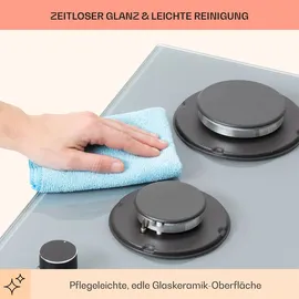 Klarstein Campingkocher 2-flammig Edelstahl