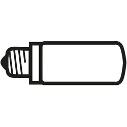 Flos - LED-Leuchtmittel , PIN, E14 / 2W, klar (20 Stück)