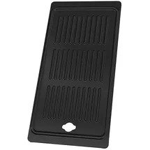 barbecook Grillplatte 43 x 21 cm Gusseisen schwarz