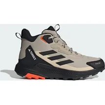 Adidas Herren Terrex Anylander Mid RAIN.RDY Hiking Shoes Wanderschuhe, Wonder Beige/Core Black/Orange, 38 2/3 EU